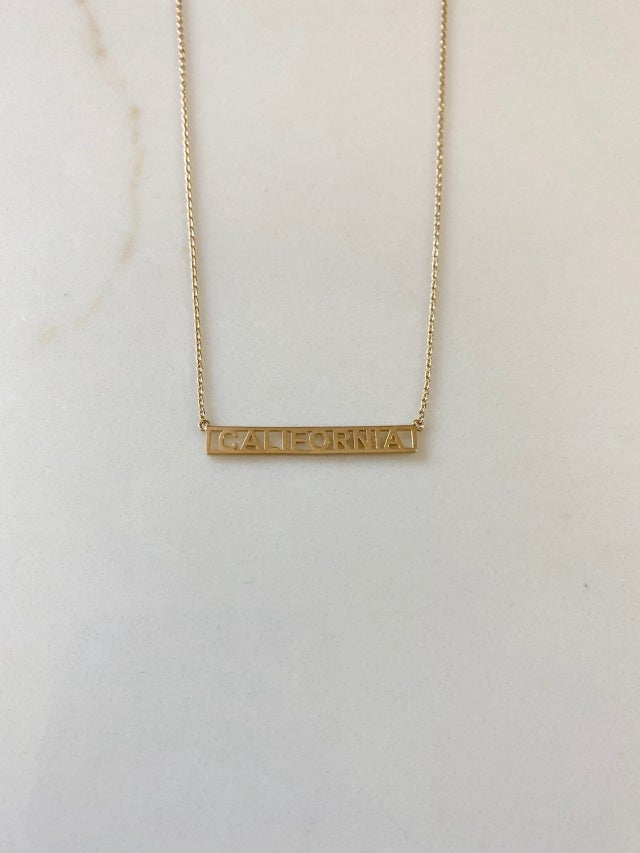 14K Gold Blessed Assurance Necklace